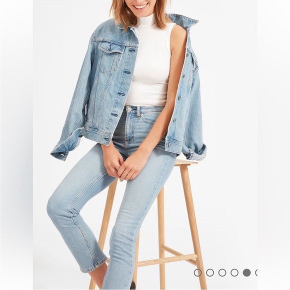 Everlane High Rise Ankle Jeans Size 28 - Picture 1 of 12